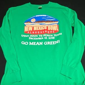 *COLLEGE* UNT NM Bowl long sleeve tee